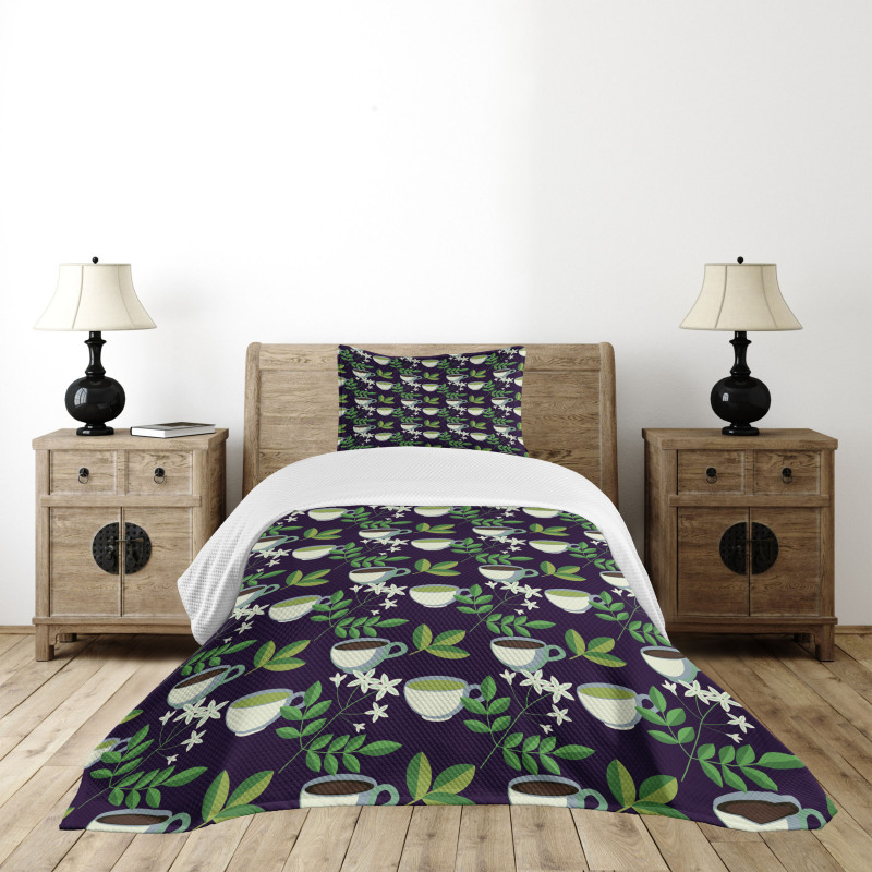 Healthy Organic Tea Bedspread Set