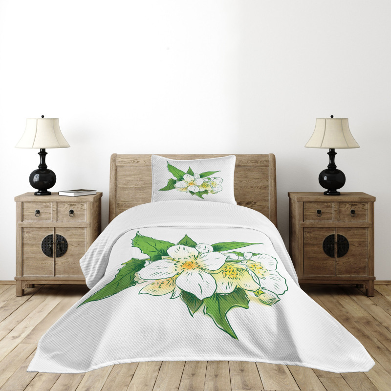 Freshness and Purity Bedspread Set