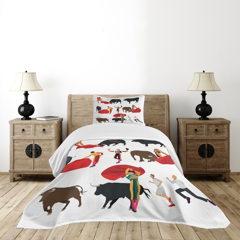 Corrida Matador Cape Bedspread Set