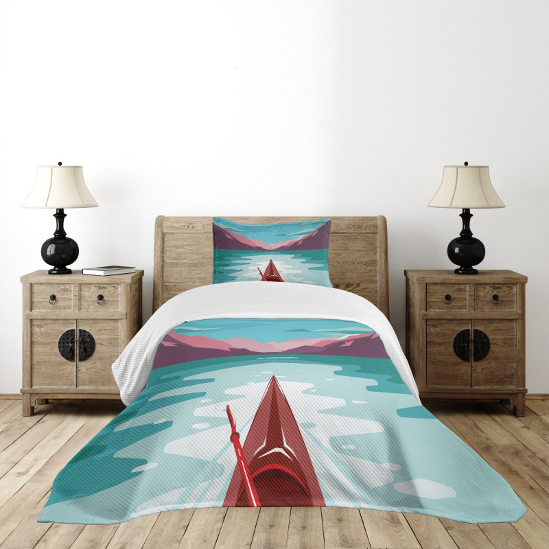 Kayak Adventure Bedspread Set