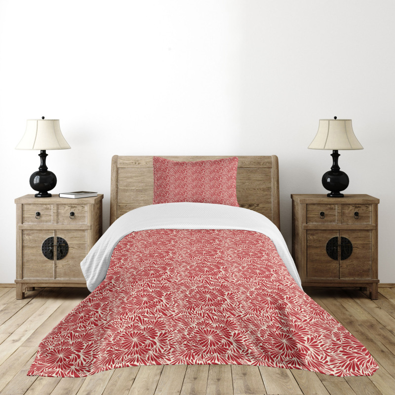 Classical Vintage Flourish Bedspread Set