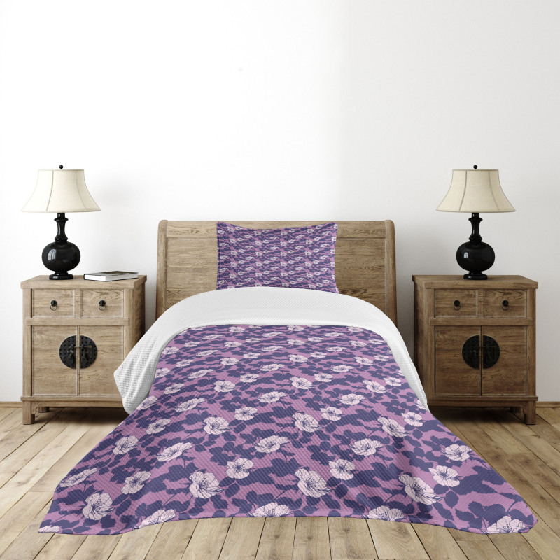 Nostalgic Botanical Bedspread Set