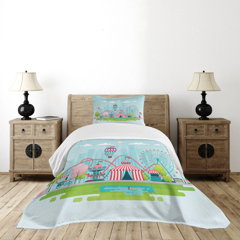 Urban Landscape Bedspread Set