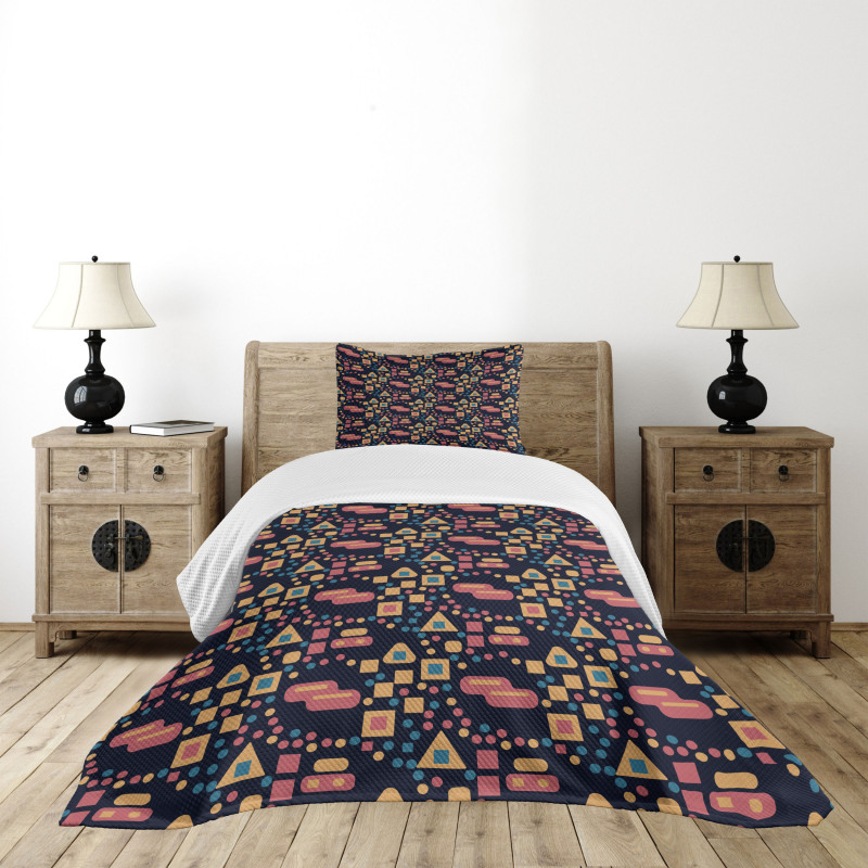 Trippy Modern Bedspread Set
