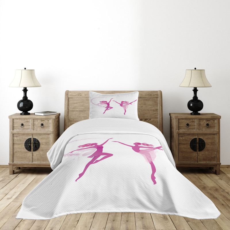 Ballerina Fairies Dancing Bedspread Set