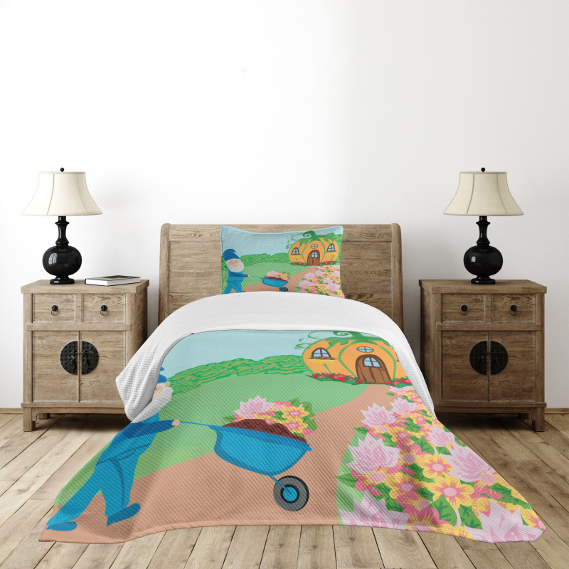 Magic House in the Forest Bedspread Set