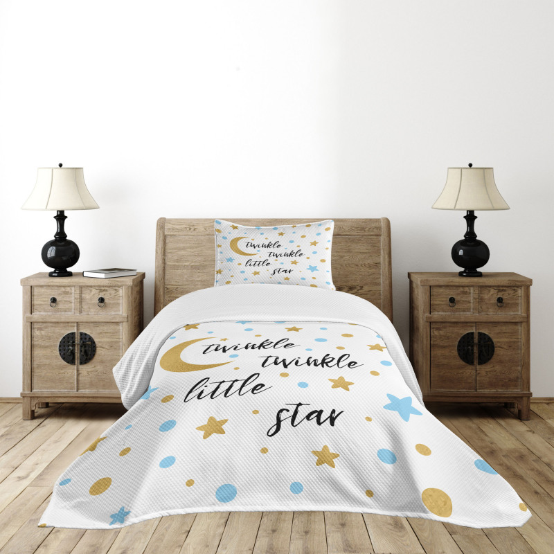 Bed Time Lullaby Concept Bedspread Set