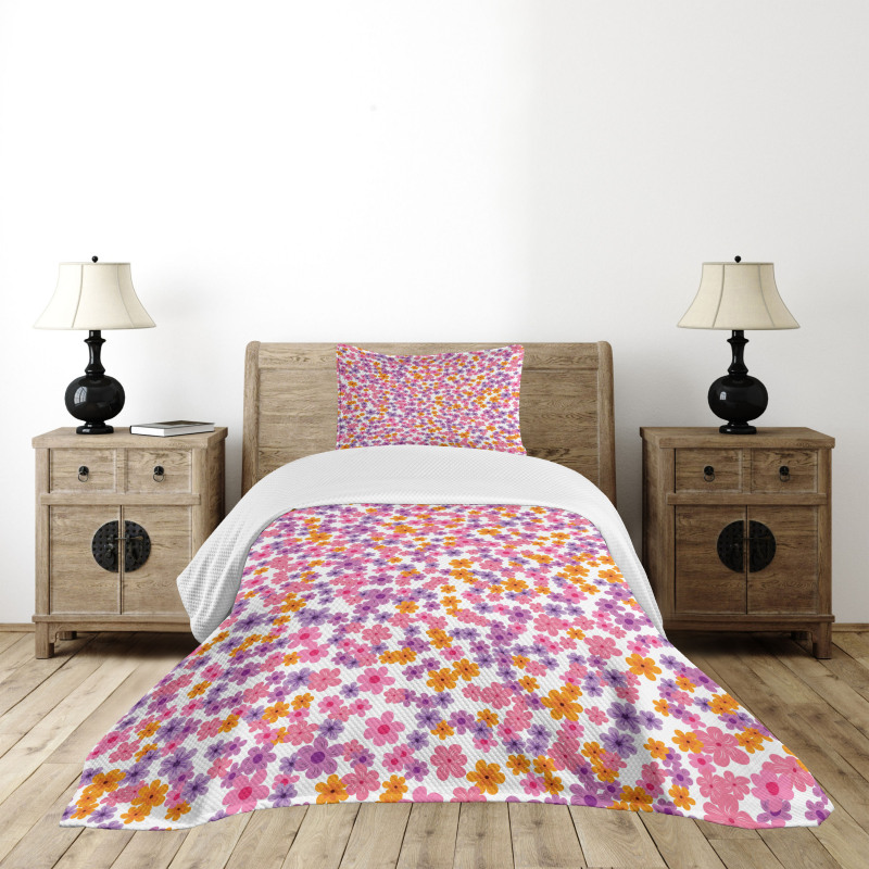 Meadow of Spring Daisies Bedspread Set