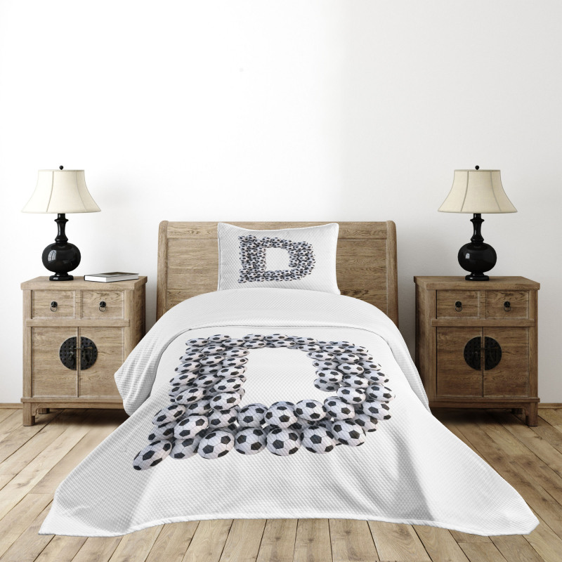 Alphabet Bedspread Set