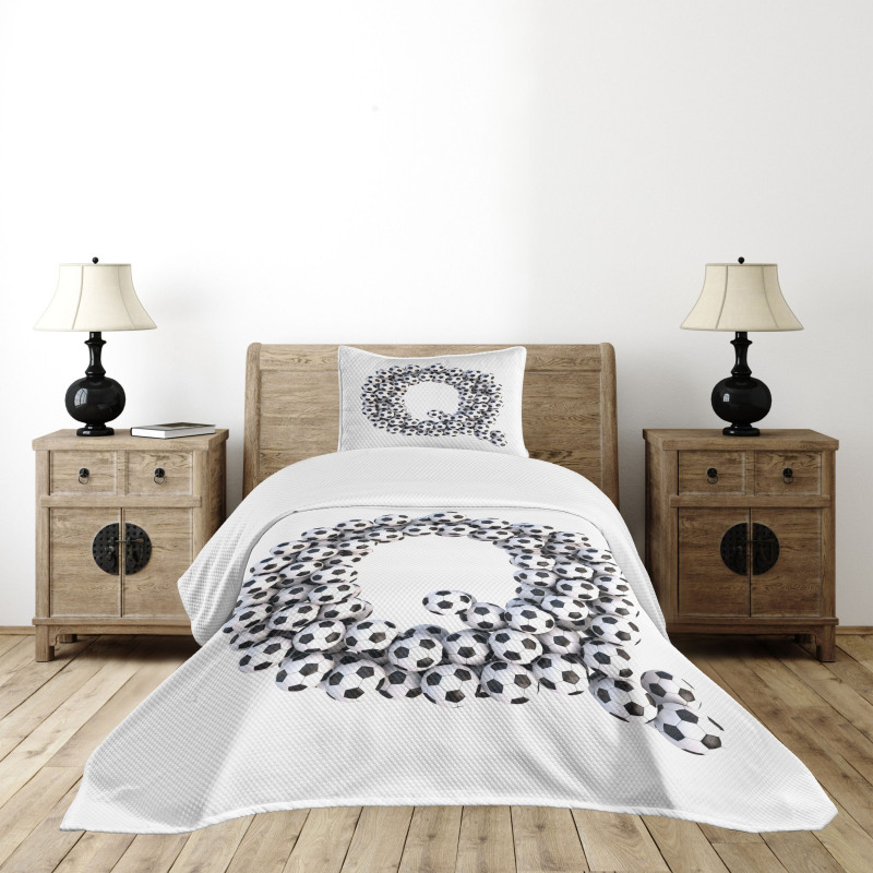 Creative Sport Design Bedspread Set