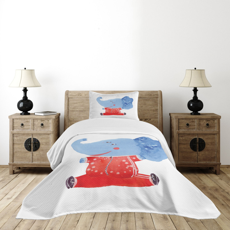 Animal Artwork Bedspread Set