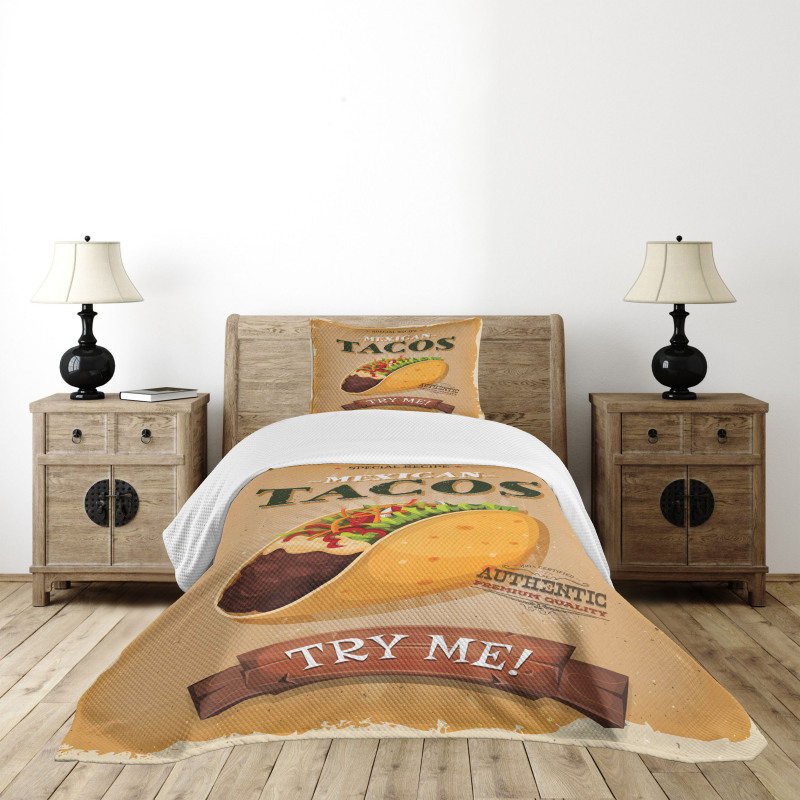 Special Recipe Try Me Bedspread Set