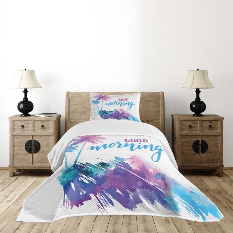 Tropical Vibe Bedspread Set