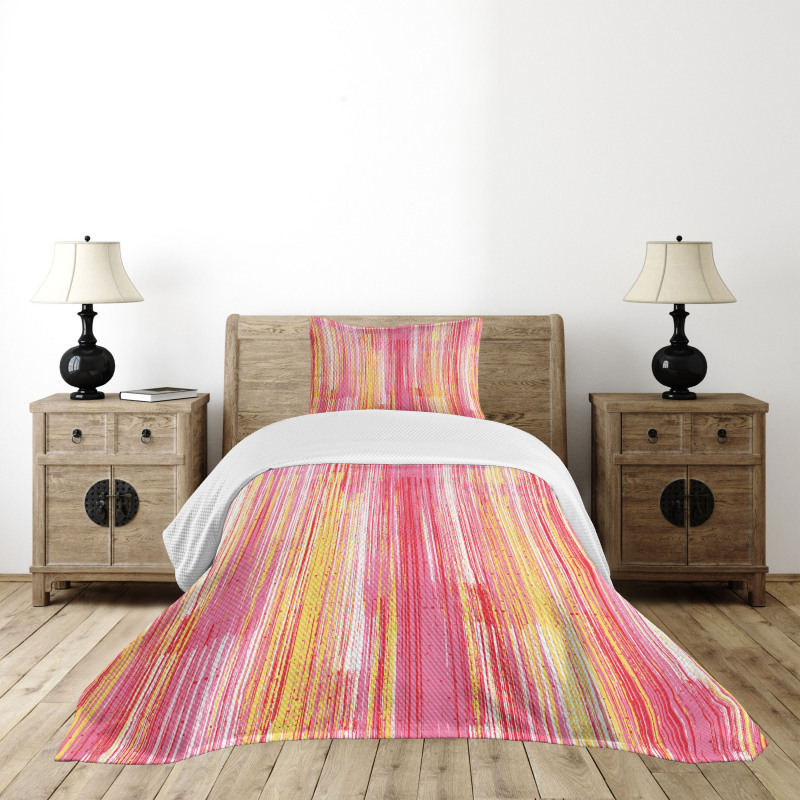 Flame Colors Bedspread Set