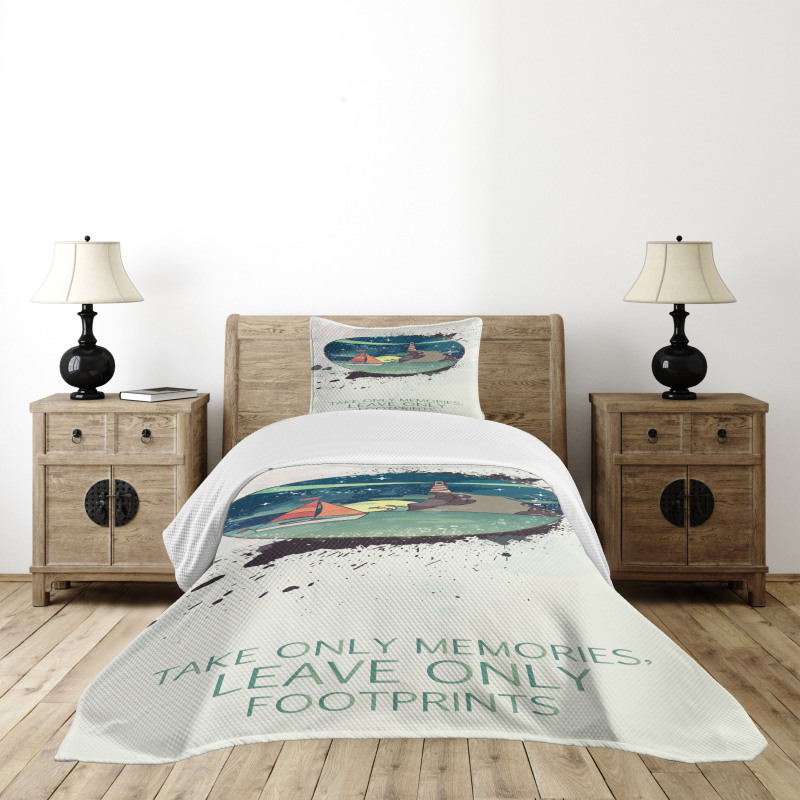 Lighthouse Sailboat Bedspread Set