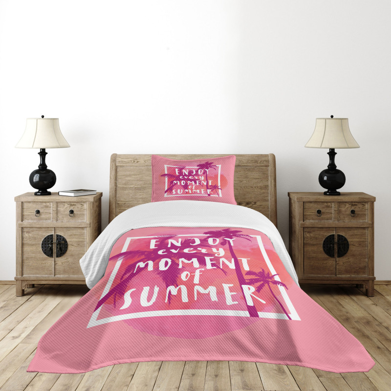 Enjoy Summer Bedspread Set