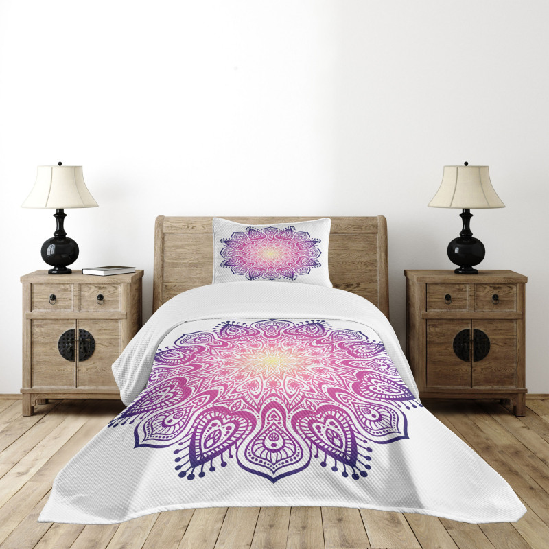 Mediation Inspired Element Bedspread Set