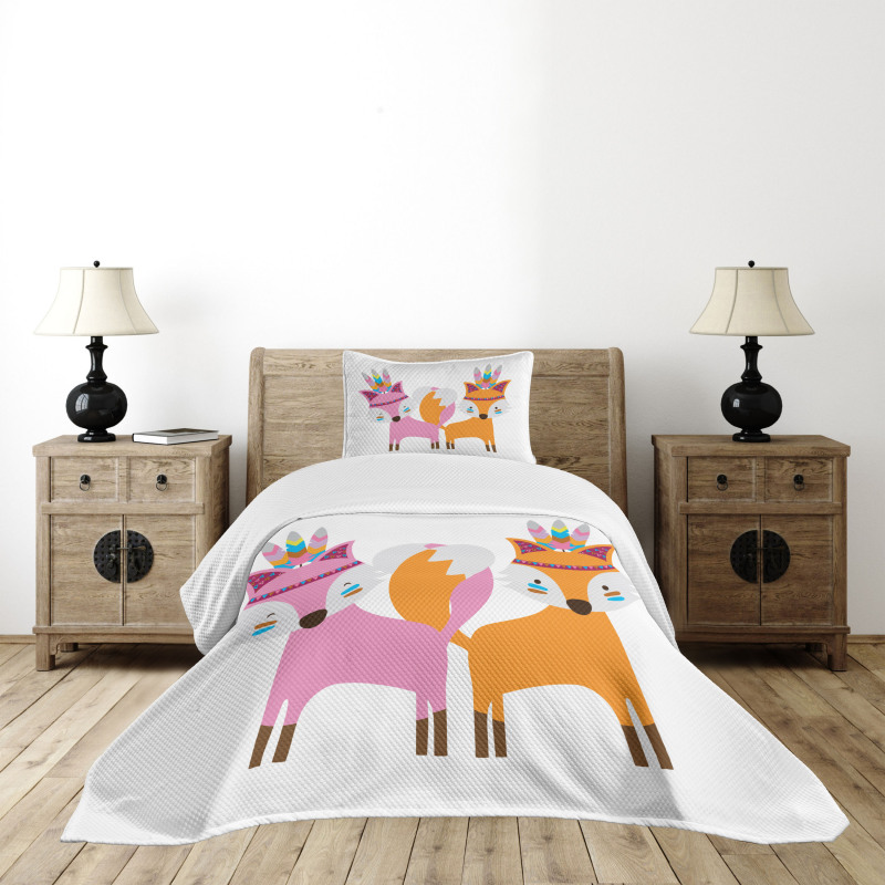 Feathers Forest Bedspread Set