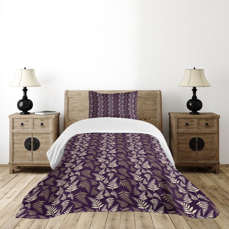 Random Alignment Vintage Bedspread Set