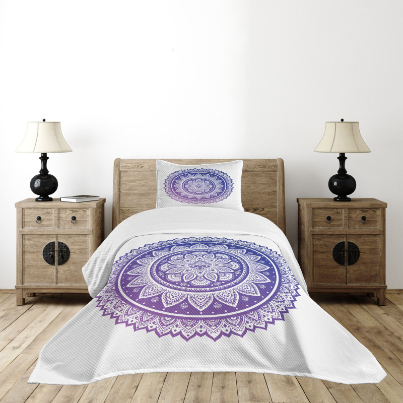 Flourishing Petals Asian Bedspread Set