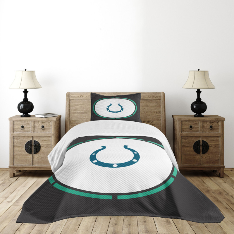 Horseshoe Wild West Luck Bedspread Set