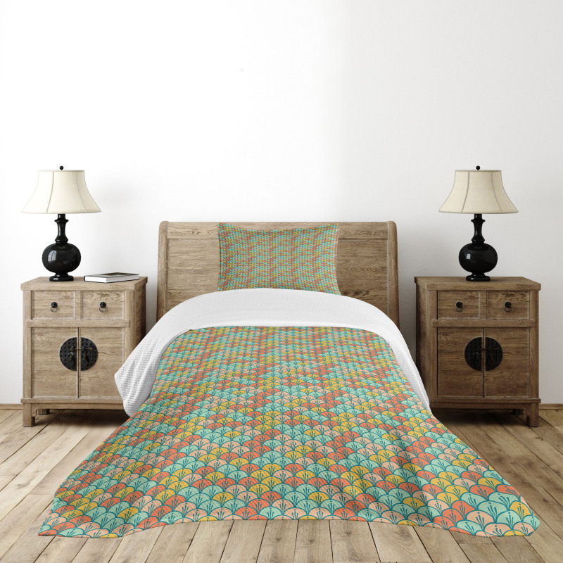 Scales Bedspread Set