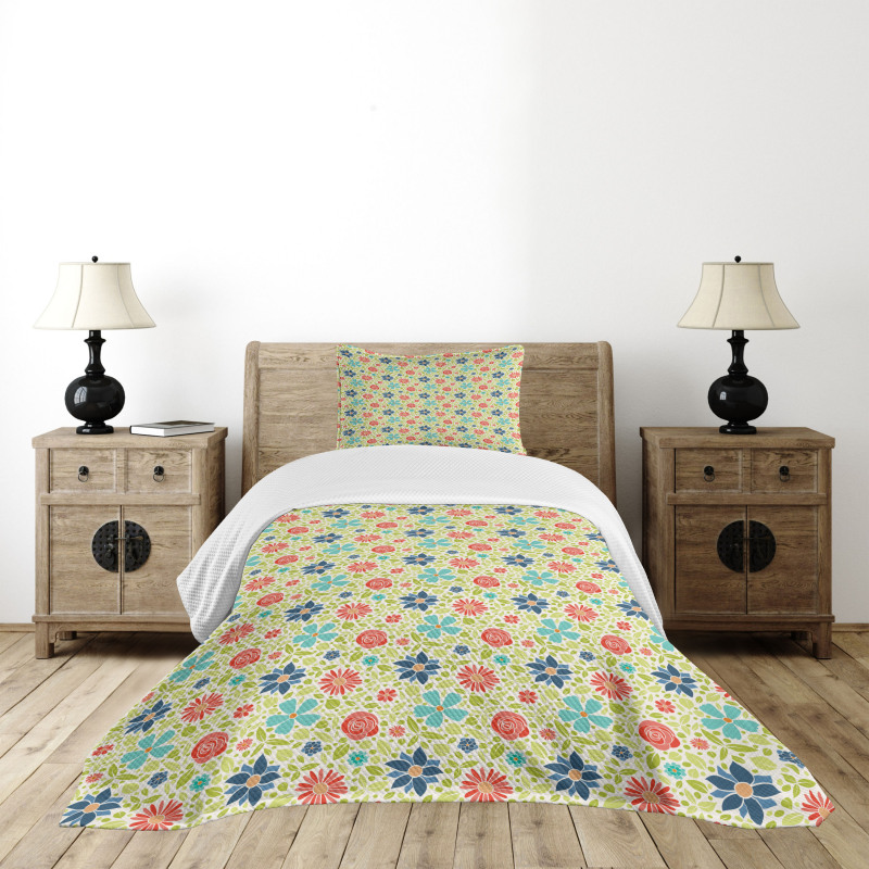 Spring Meadow Flourish Bedspread Set