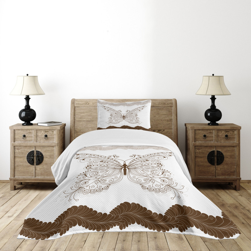 Abstract Retro Spring Bedspread Set