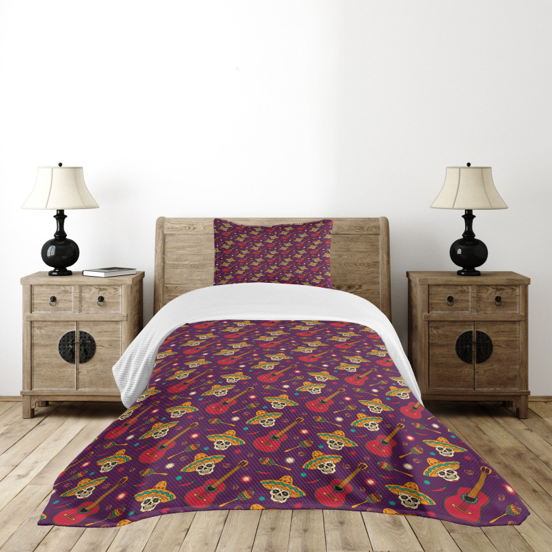 Mexican Pattern Bedspread Set