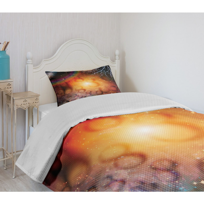 Universe and Electricity Bedspread Set