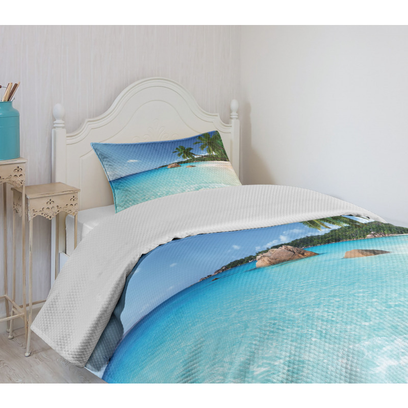 Anse Lazio Beach Surf Bedspread Set