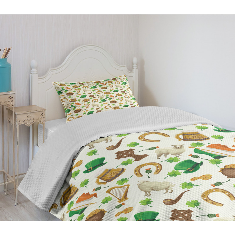 Irish Culture  Bedspread Set