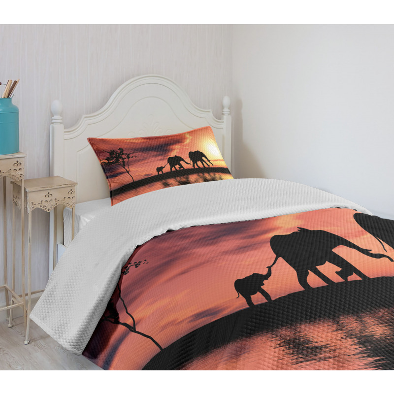 Safari Wild Animals Bedspread Set