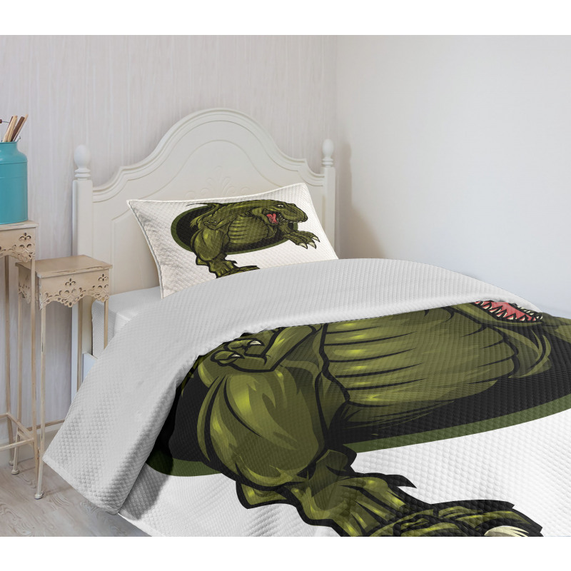 T-rex Animal Bedspread Set