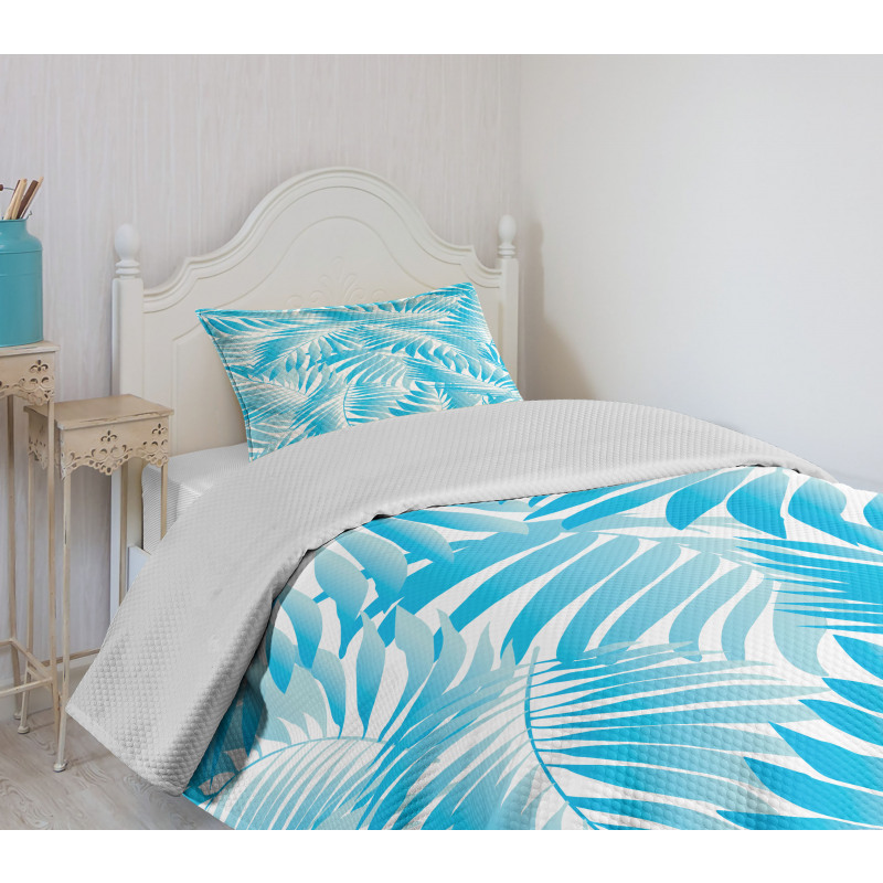 Exotic Miami Palms Bedspread Set