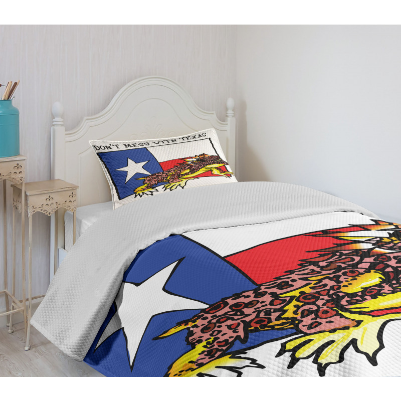 American Texas City Bedspread Set