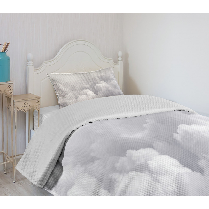 Dark Clouds Moody Sky Bedspread Set