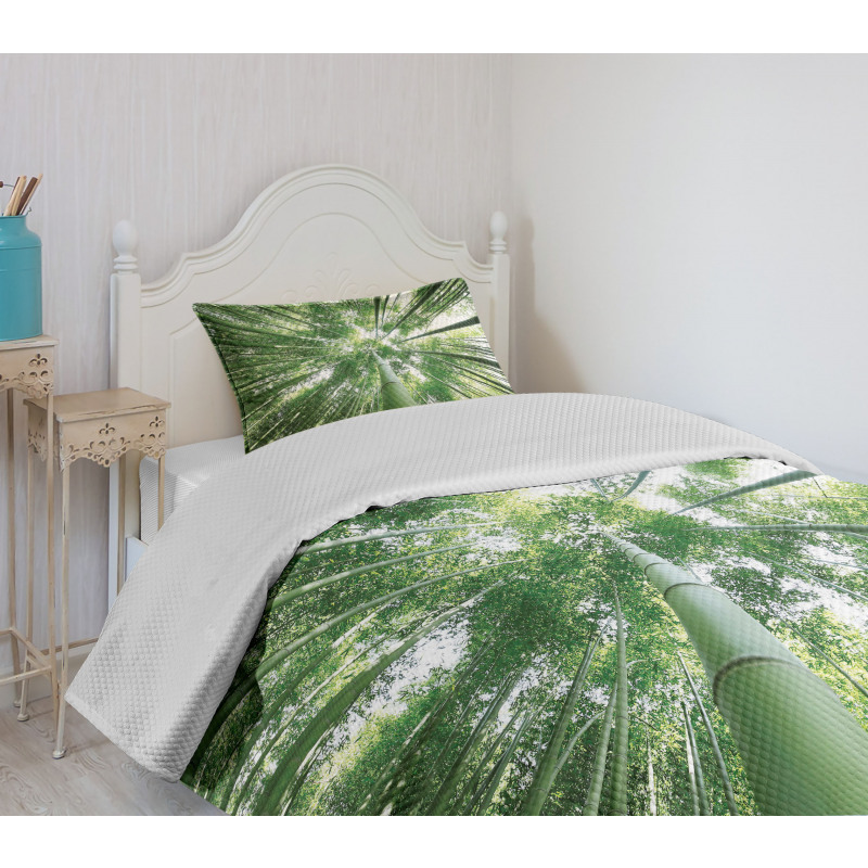 Tropic Rain Forest Bamboo Bedspread Set