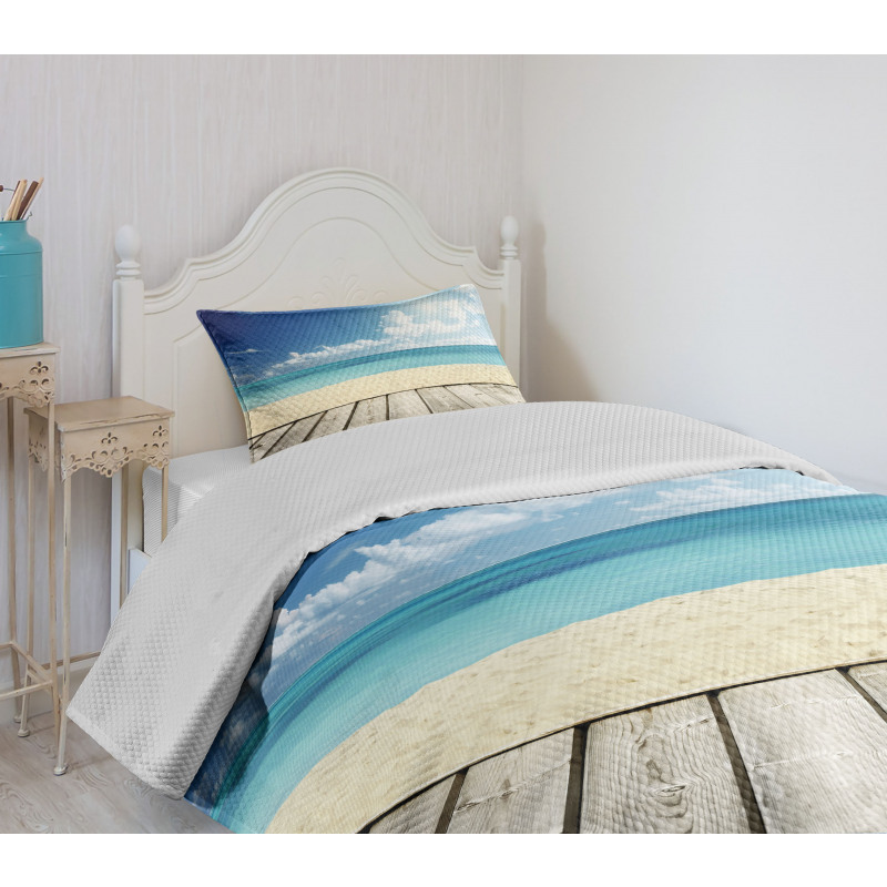 Exotic Ocean Nautical Bedspread Set