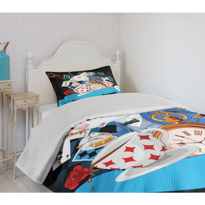 Wonderland Tale Bedspread Set