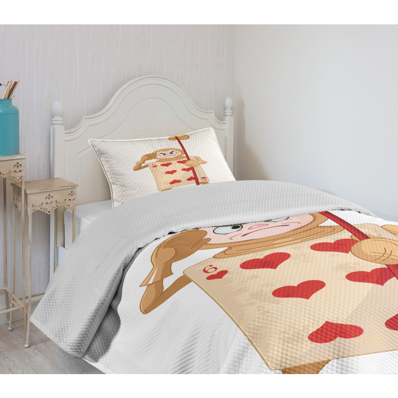 Playing Card Bedspread Set