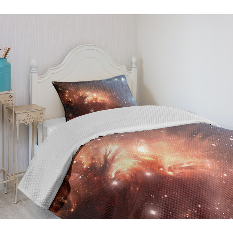 Astronomy Cosmos Space Bedspread Set