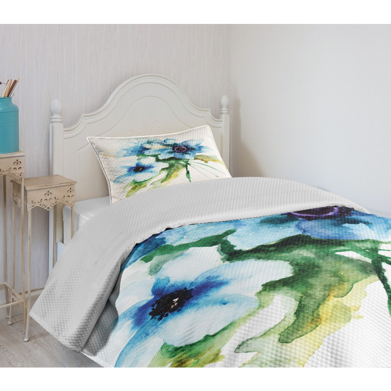 Nature Painting Bedspread Set