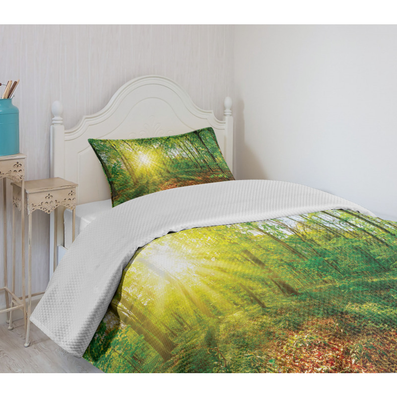 Evening Meadow Greenland Bedspread Set