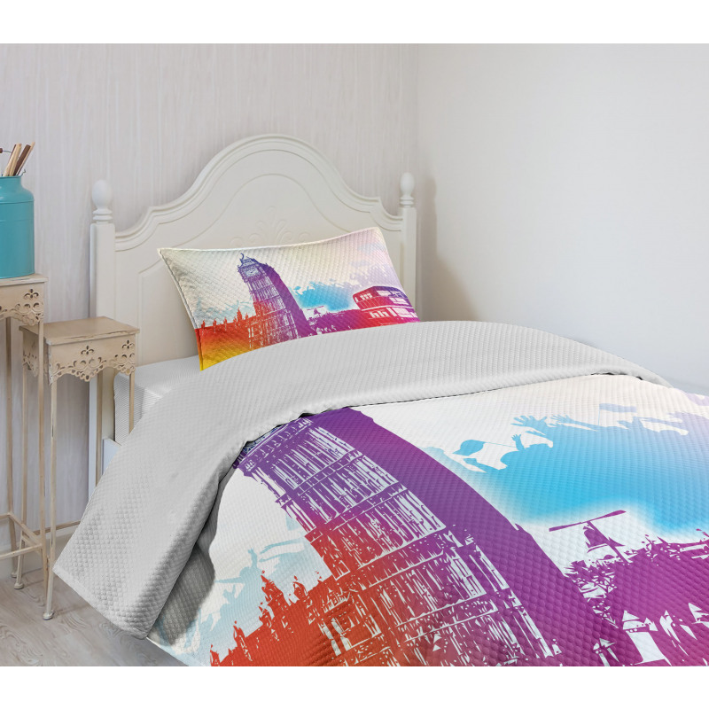 Historical Big Ben UK Bedspread Set