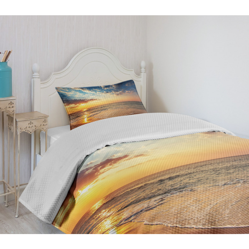 Sea Honeymoon Travel Bedspread Set