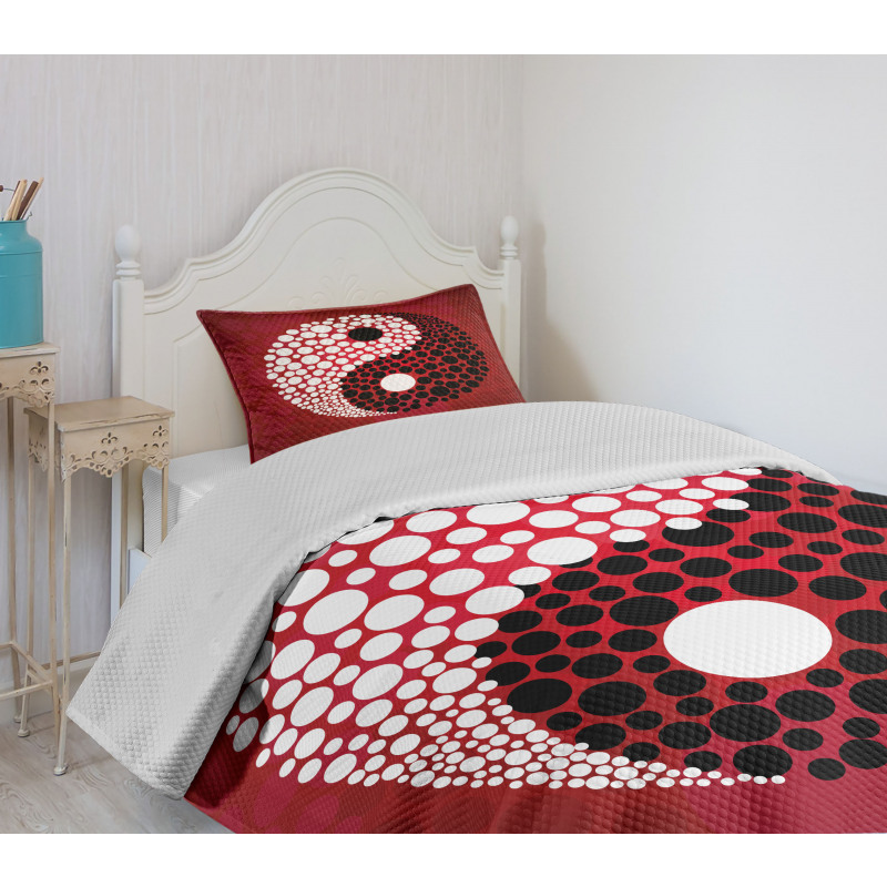 Abstract Cosmos Sign Bedspread Set