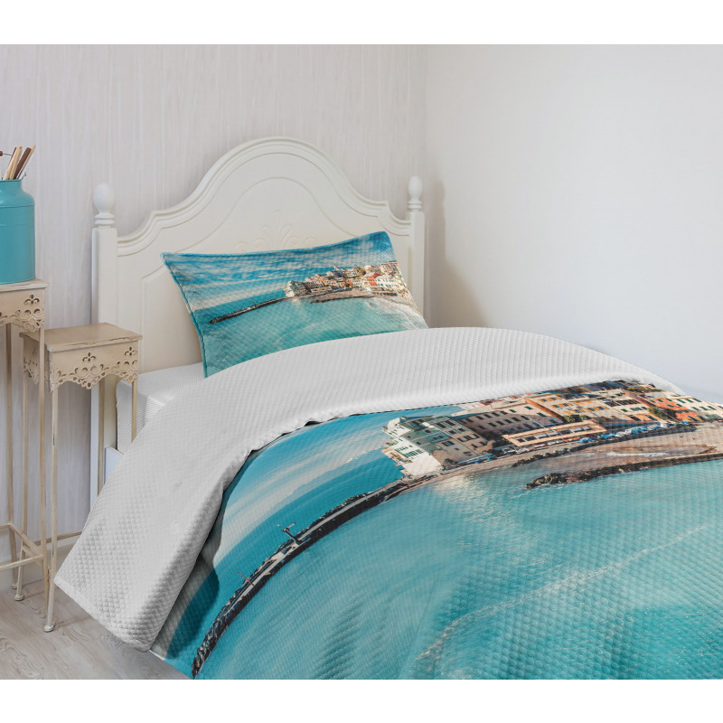 Seascape Ocean Coast Bedspread Set