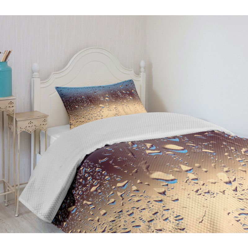 Rainy Day Window Effect Bedspread Set