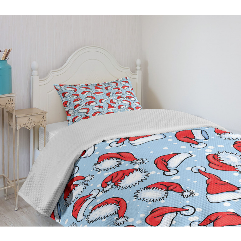 Pop Art Style Poster Bedspread Set